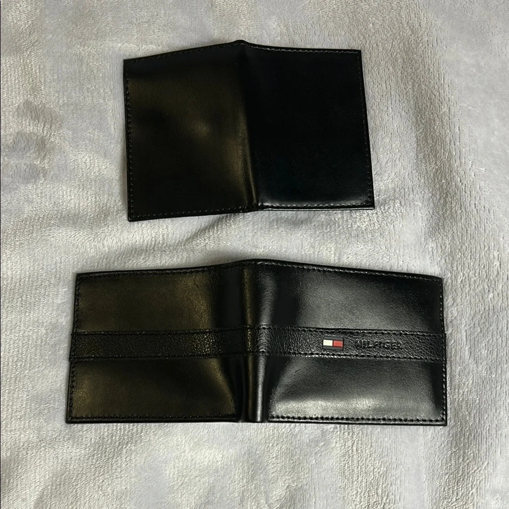 Tommy Hilfiger Black Leather Wallet